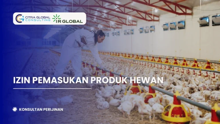 Izin Pemasukan Produk Hewan