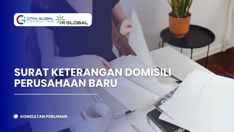 Surat Keterangan Domisili Perusahaan Baru