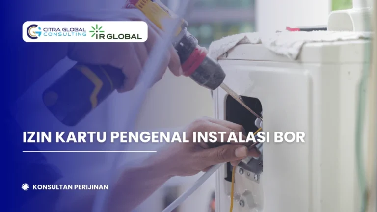 Izin Kartu Pengenal Instalasi Bor