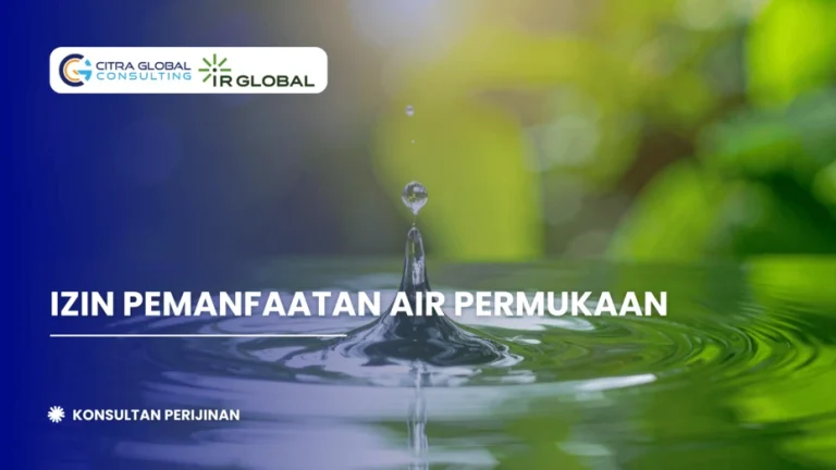 Izin Pemanfaatan Air Permukaan
