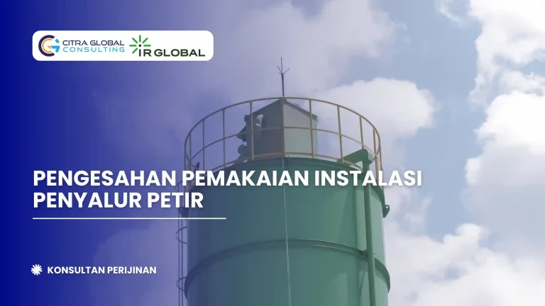 Pengesahan Pemakaian Instalasi Penyalur Petir