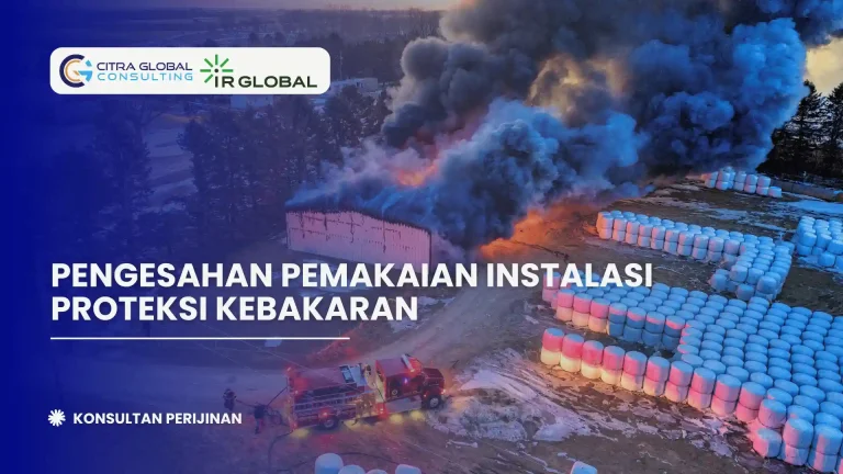 Pengesahan Pemakaian Instalasi Proteksi Kebakaran