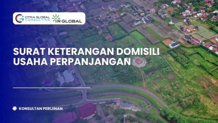 Surat Keterangan Domisili Usaha Perpanjangan