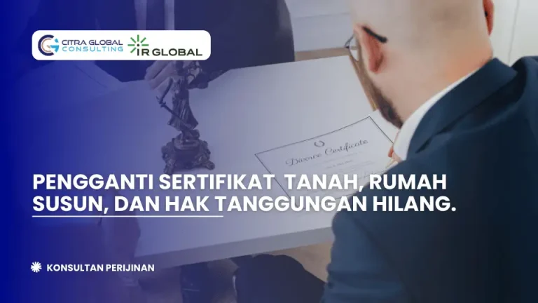 Sertifikat Pengganti Hak atas Tanah, Hak Milik atas Rumah Susun, dan Hak Tanggungan karena Hilang