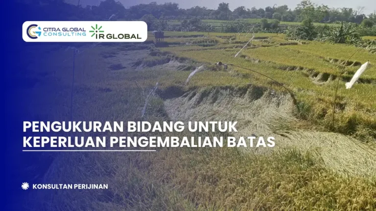 Pengukuran Bidang untuk Keperluan Pengembalian Batas