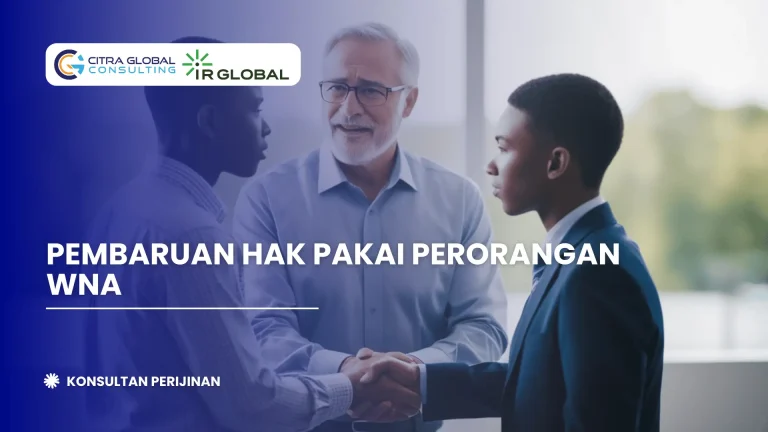 Pembaruan hak pakai perorangan WNA